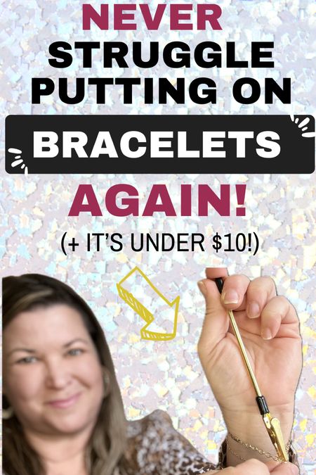Never struggle putting on bracelets again with this simple tool (plus it’s under $10!)


#LTKfindsunder50 #LTKGiftGuide #LTKVideo