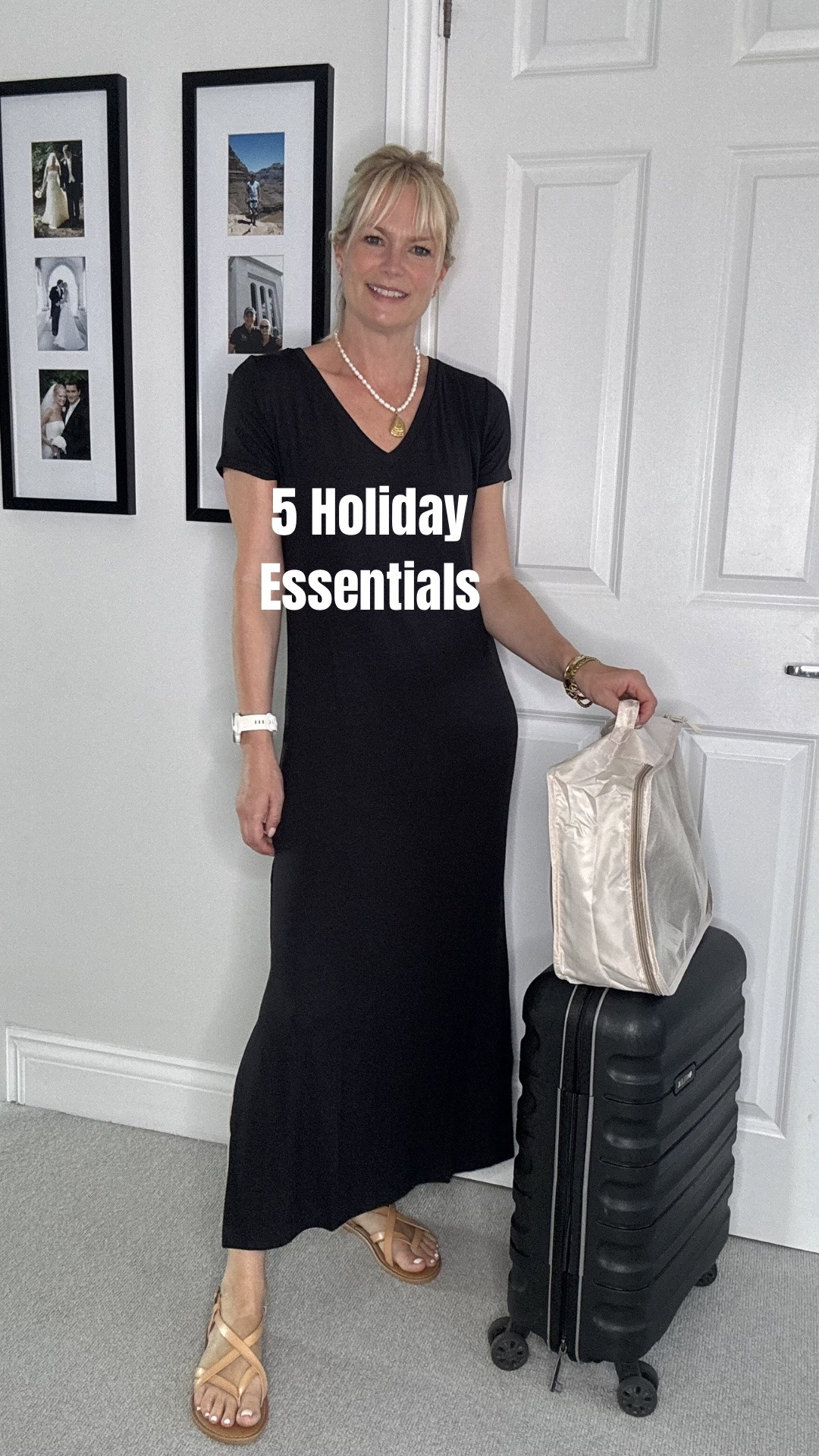 AD Here are 5 holiday essentials for the summer from Amazon 

Comfortable sandals under £20 
T shirt dress £21
Underwear solutions for strappy dresses 
Packing cubes 
Luggage 

Travel essentials 
Holiday outfits

#LTKsummer #LTKtravel #LTKshoes