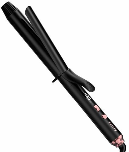 FARERY Long Barrel Curling Iron 1 1/4 inch, 1.25 Inch Curling Iron for Long Hair, Infused Argan Oil & Keratin, Lasting Styling, 11 Adjustable Temp, Include Clips & Silicone Pad | Amazon (US)