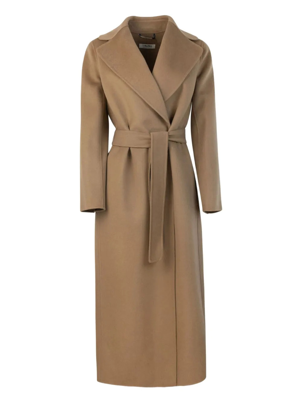 'S Max Mara POLDO belted wool coat - Brown | Farfetch Global