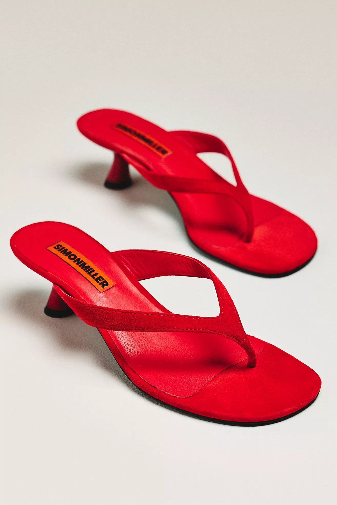 SIMONMILLER Beep Flip-Flop Kitten Heel Sandals | Anthropologie (US)
