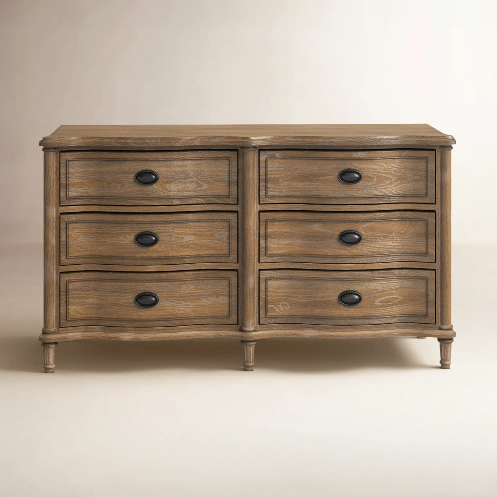 Watson Solid Wood 64'' W 6 - Drawer Dresser | Wayfair North America