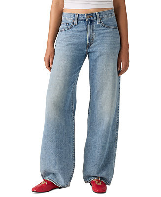 Women's Mid-Rise Middy Balloon Jeans | Macy's