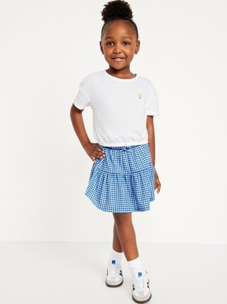 Short-Sleeve Graphic T-Shirt and Skort Set for Toddler Girls | Old Navy (CA)
