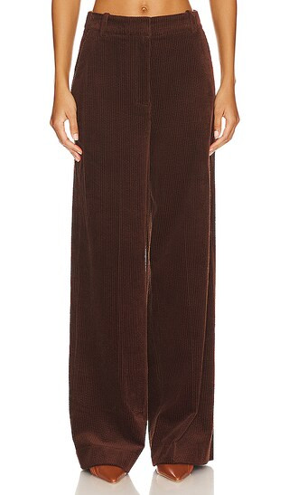 The Lana Cord Pant in Coffee | Revolve Clothing (Global)