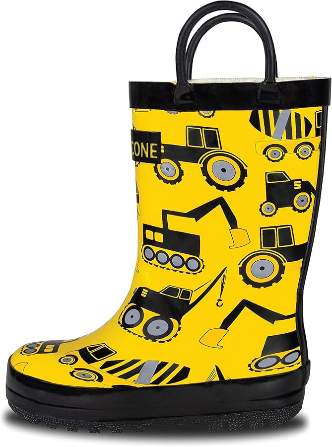 Lone Cone Elementary Collection - Premium Natural Rubber Rain Boots with Matte Finish for Toddler... | Amazon (US)