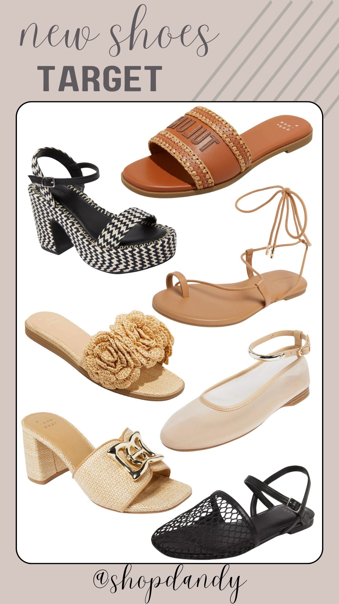 We love new Target shoes! These are great transitional styles. So versatile! 

Shop dandy, shoes, sandals, back to school, workwear, summer outfit