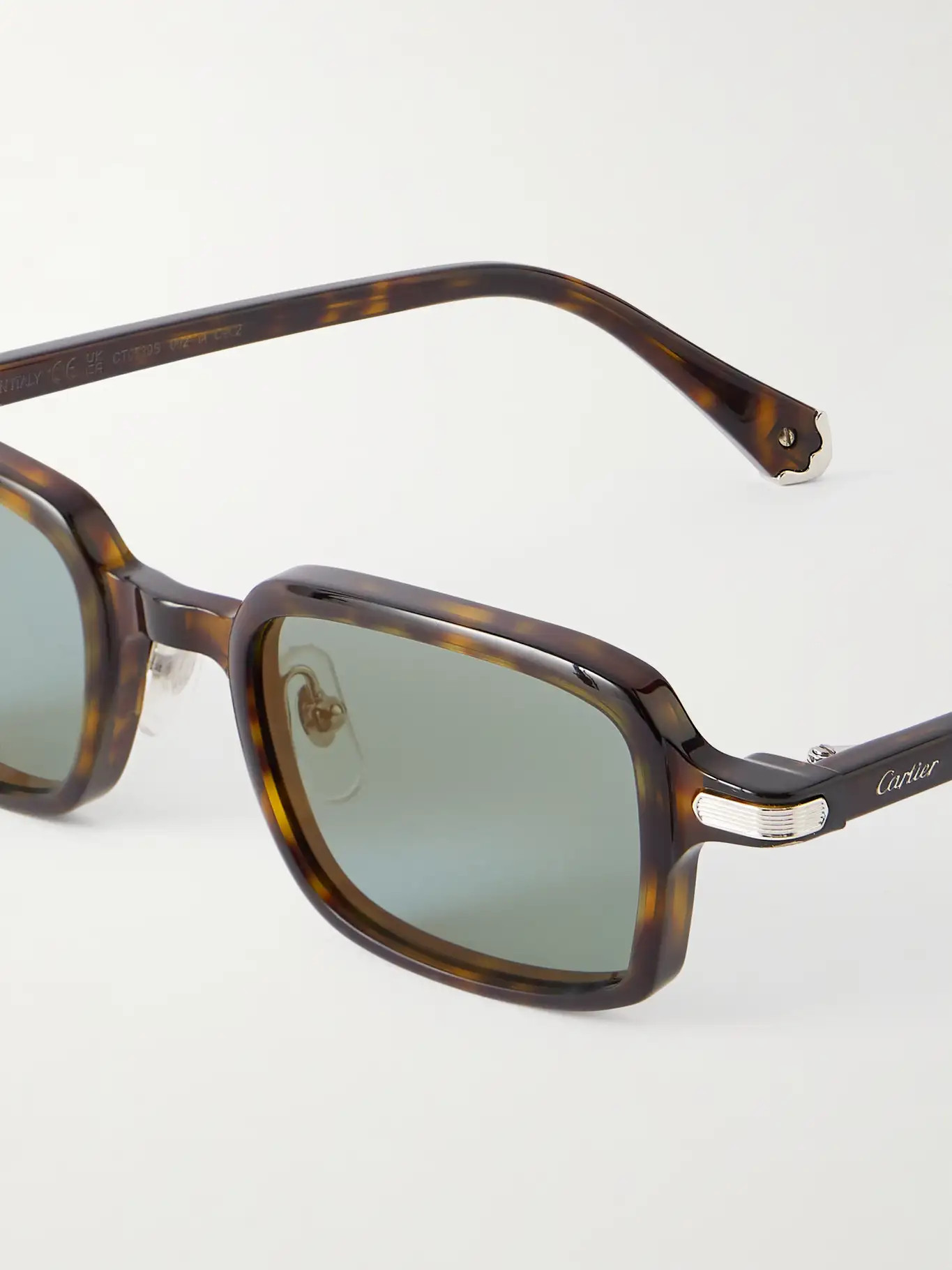 Godron Square-Frame Tortoiseshell Acetate Sunglasses | Mr Porter (US & CA)