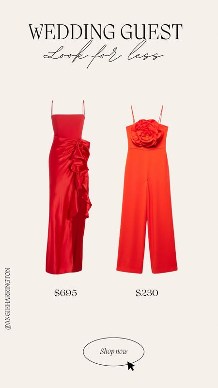 Wedding Guest Look for Less! The most fabulous red options❤️ linked below!

#LTKparties #LTKwedding #LTKSeasonal