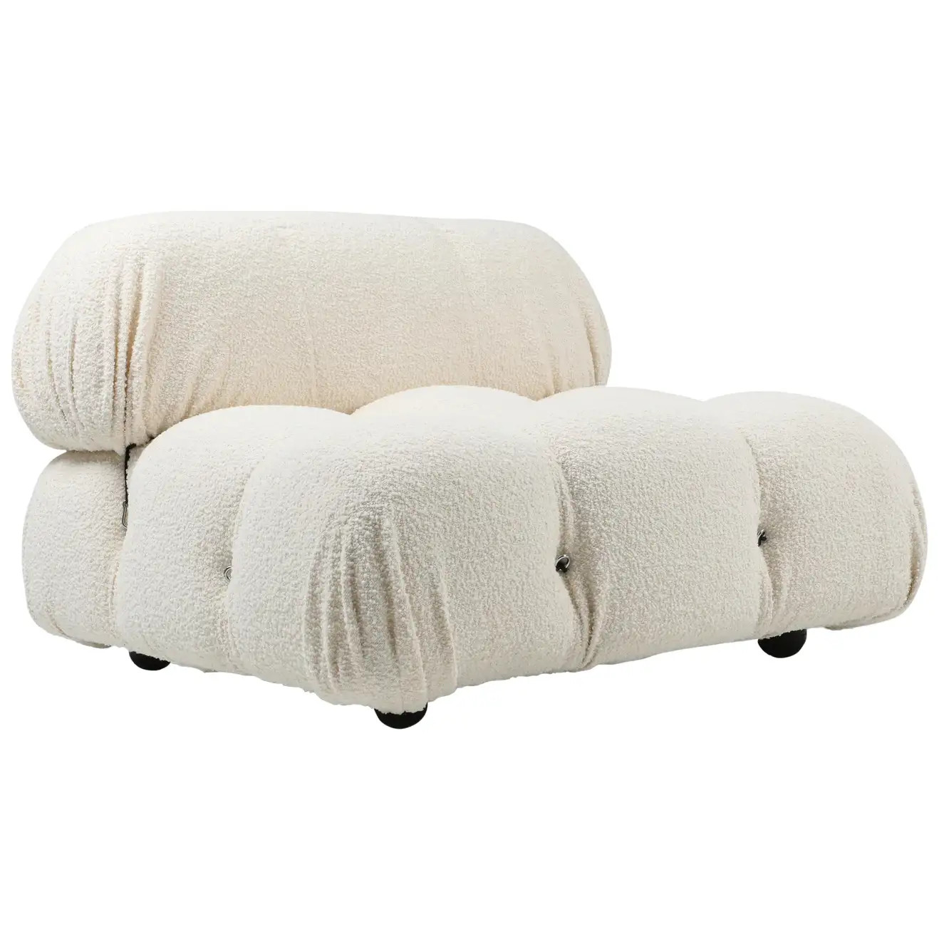 Camaleonda Lounge Chair in Boucle Wool by Mario Bellini | 1stDibs