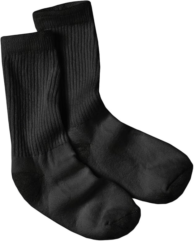 Hanes Women's Soft Moisture-Wicking Crew Socks, Multipack | Amazon (US)