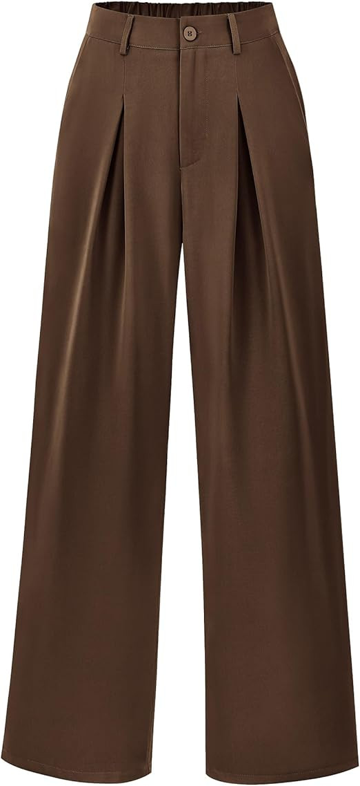 BTFBM High Waist Palazzo Pants Wide Leg Loose | Amazon (US)