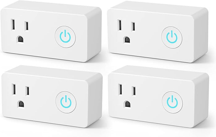 BN-LINK WiFi Heavy Duty Smart Plug Outlet, No Hub Required with Timer Function, White, Compatible... | Amazon (US)