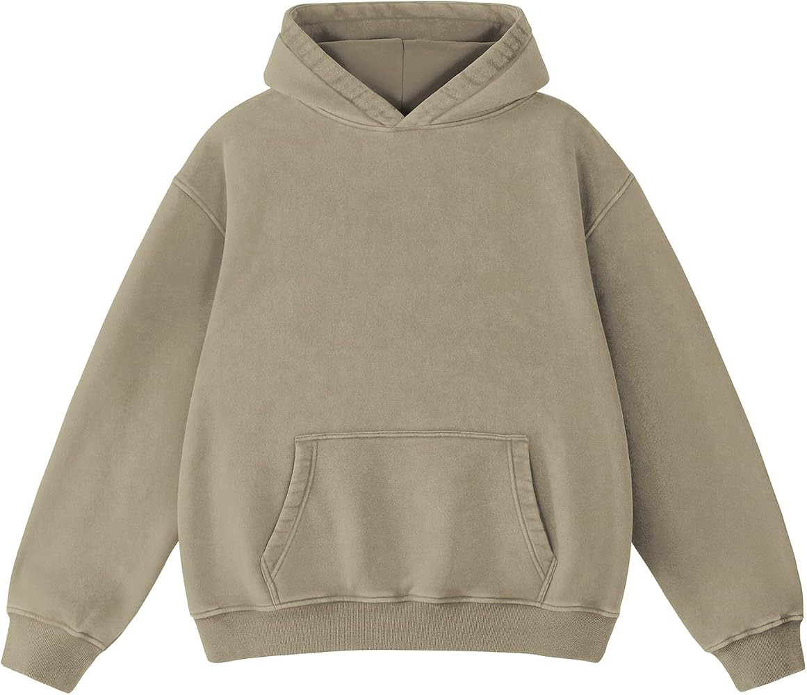 Dnzzs Acid Wash Oversized Vintage Hoodie for Men | Amazon (US)