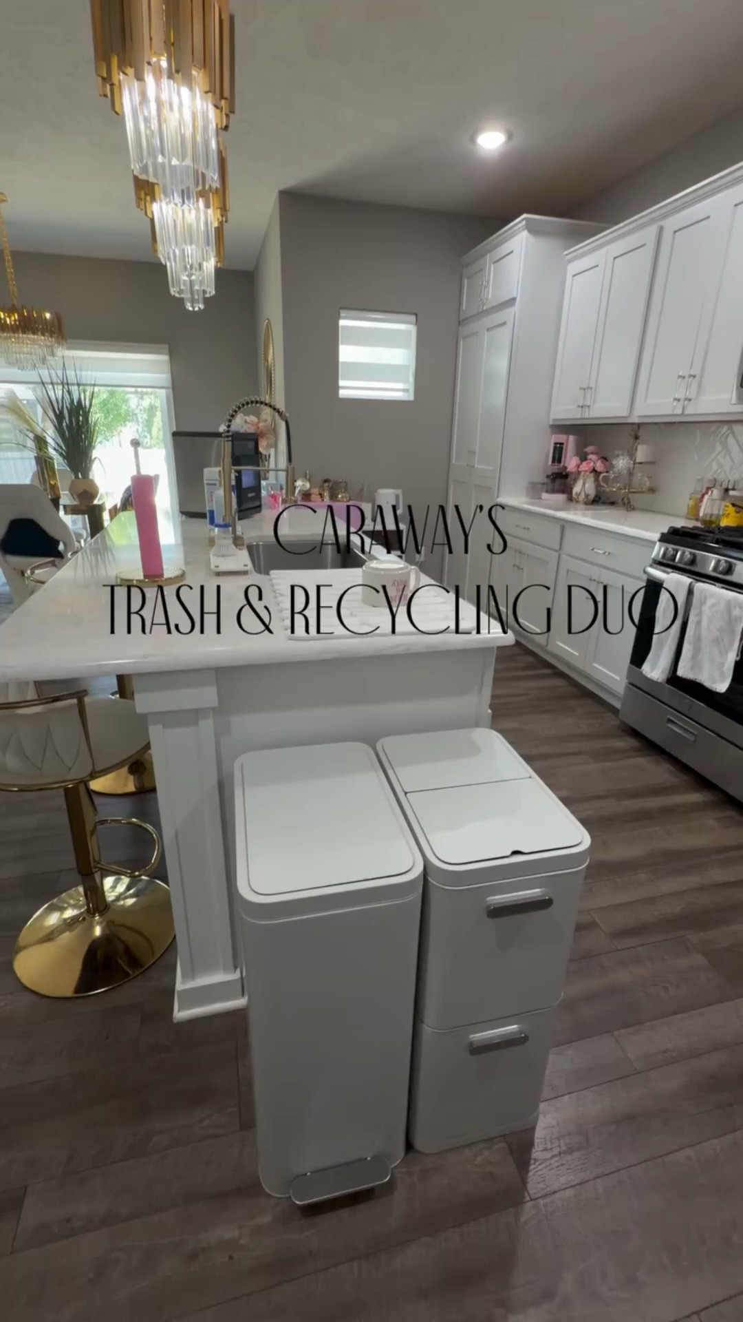 @caraway_home my new trash and recycling duo in the color stone and I must say it’s so pretty and love the recycling compartments …never thought I would get so excited over trash bins !
:
:
:
:
:
#kitchen #garbagecan #caraway #carawayhome