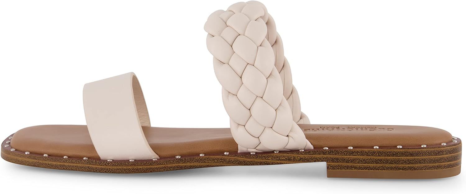 CUSHIONAIRE Women's Varro braided slide sandal +Memory Foam | Amazon (US)