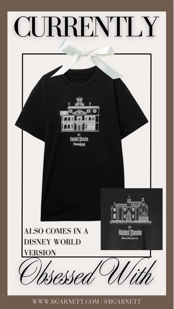 New Haunted Mansion Tshirt (yes it comes in both parks!! Linked both below) 

Haunted Mansion | Halloween | Disney Outfit | Disneyland outfit | Disney world outfit 

#LTKFamily #LTKTravel #LTKMens