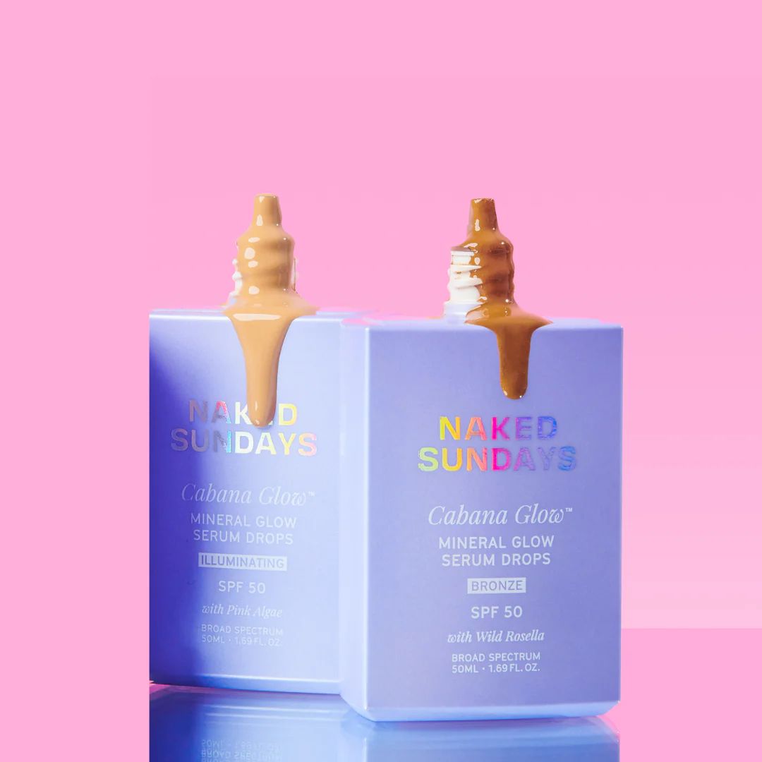 CabanaGlow™ SPF50 Illuminating & Bronze Duo | Naked Sundays (US)