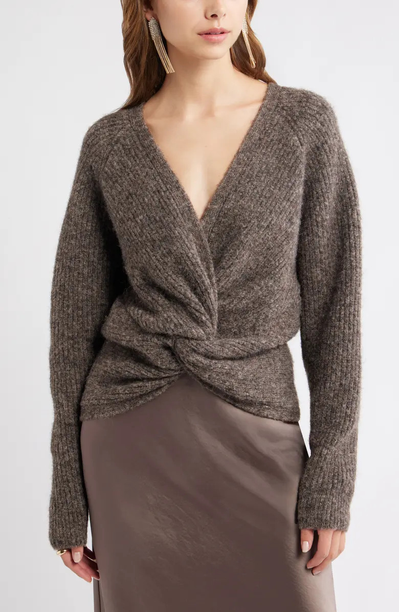 Twist Reversible Sweater | Nordstrom