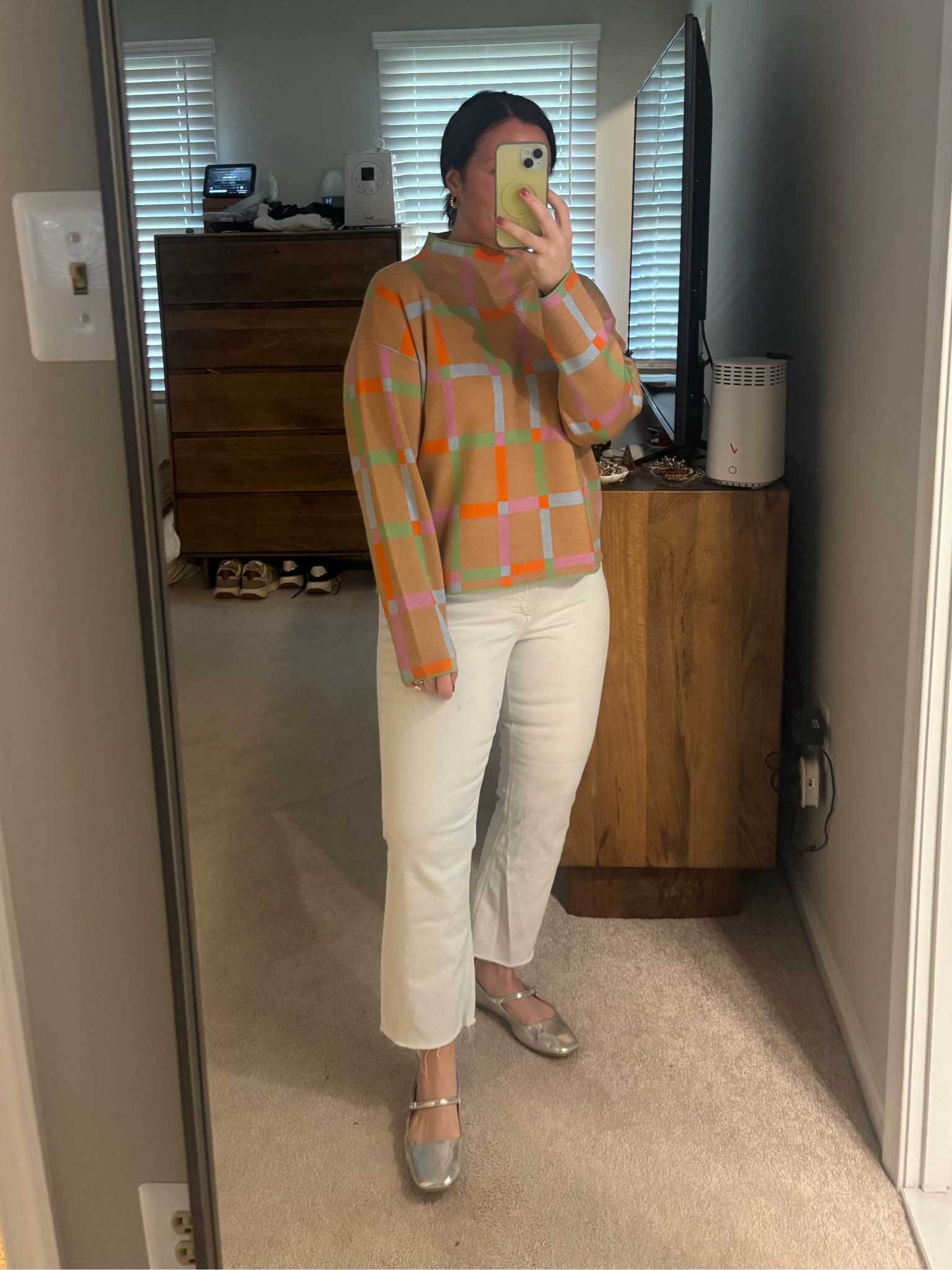 fave anthro sweater & new flats! 

#LTKMidsize #LTKGiftGuide #LTKFindsUnder50