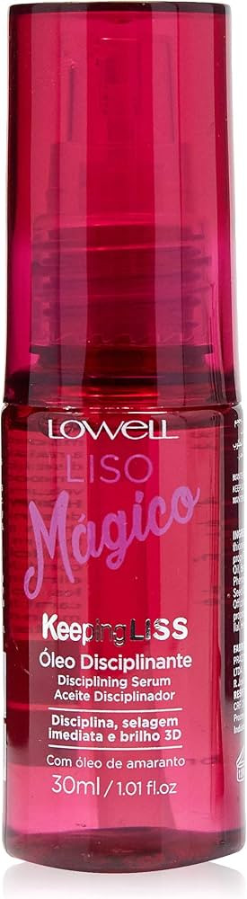 Lowell Óleo Disciplinante Liso Mágico 30 Ml | Amazon (BR)