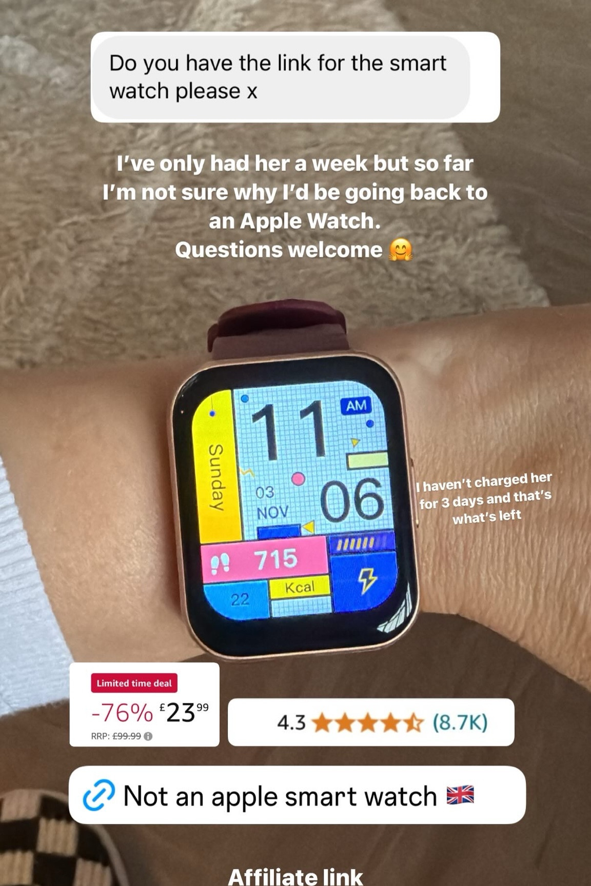 Cheap smart watch