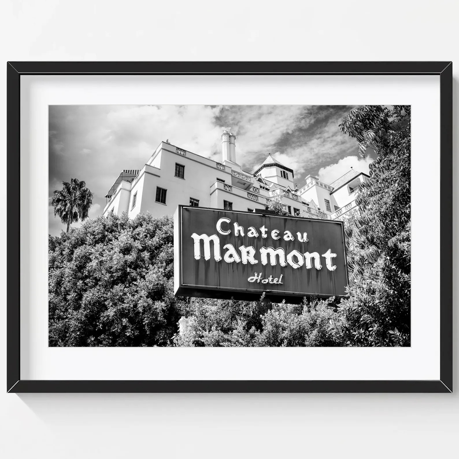 Chateau Marmont Print Iconic Los Angeles Wall Decor Sunset Strip Photography LA Landmark Vintage ... | Etsy (US)