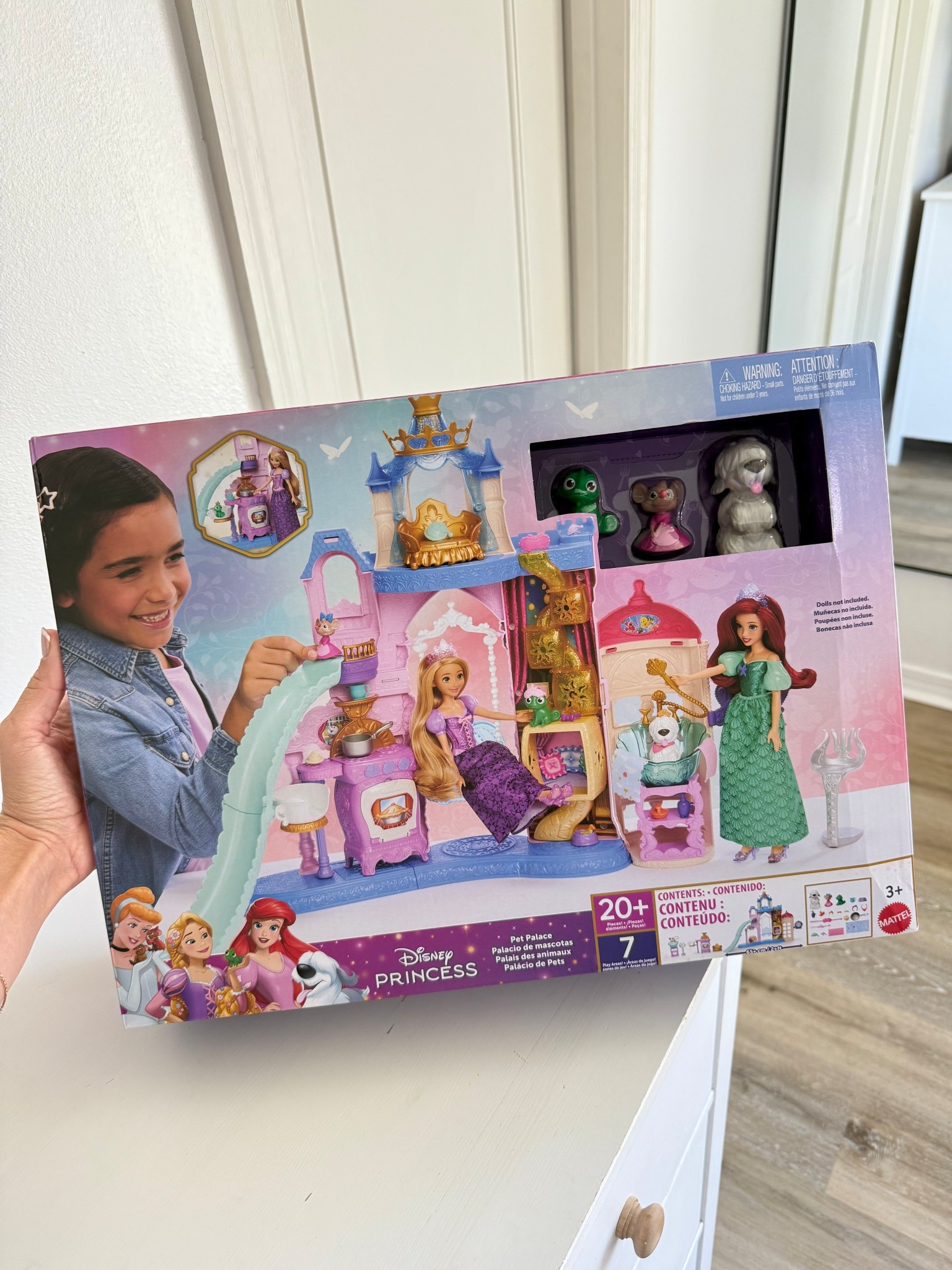 Disney Princess Pet Palace Playset with 7 Play Areas, 3 Animal Friends & 20+ Furniture & Accy

#LTKGiftGuide #LTKHoliday #LTKKids