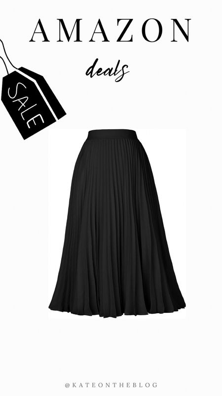 Pleated skirt perfect for fall! Kate Kasin from Amazon! 

#LTKunder50 #LTKsalealert #LTKworkwear
