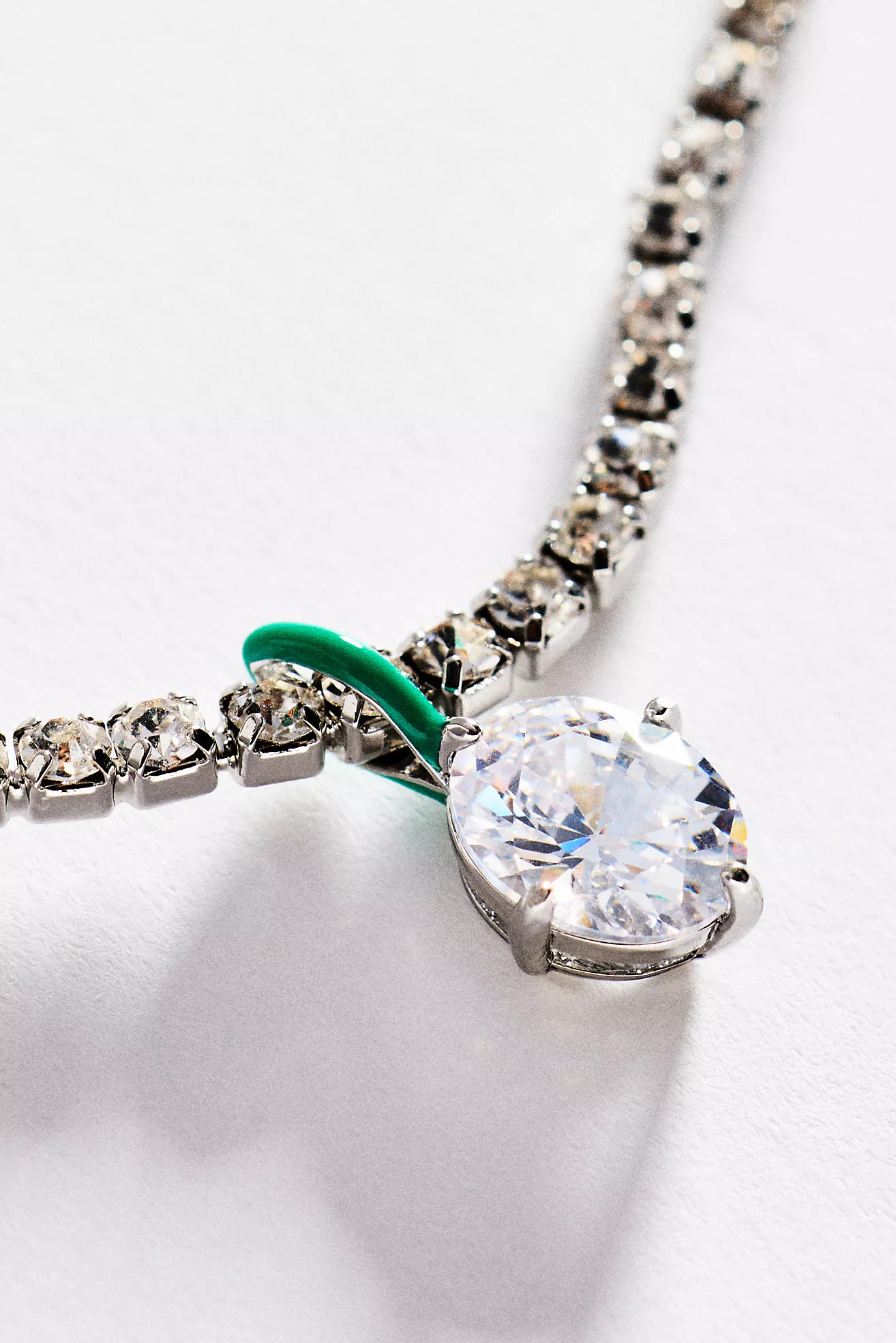 Pop-Color Crystal Pendant Necklace | Anthropologie (US)