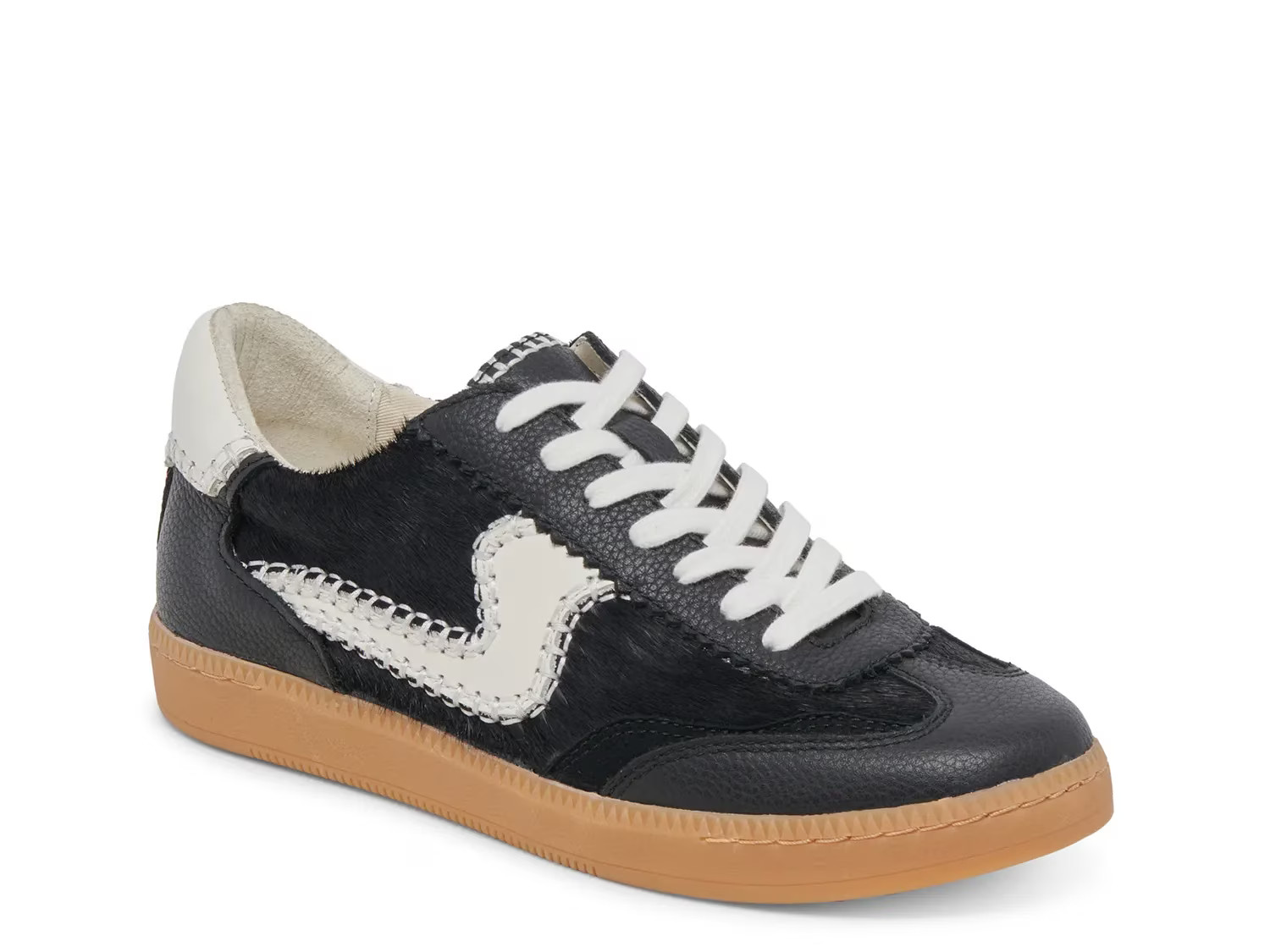 Dolce Vita Notice Stitch Sneaker | Women's | Onyx | Size 9.5 | Sneakers | DSW