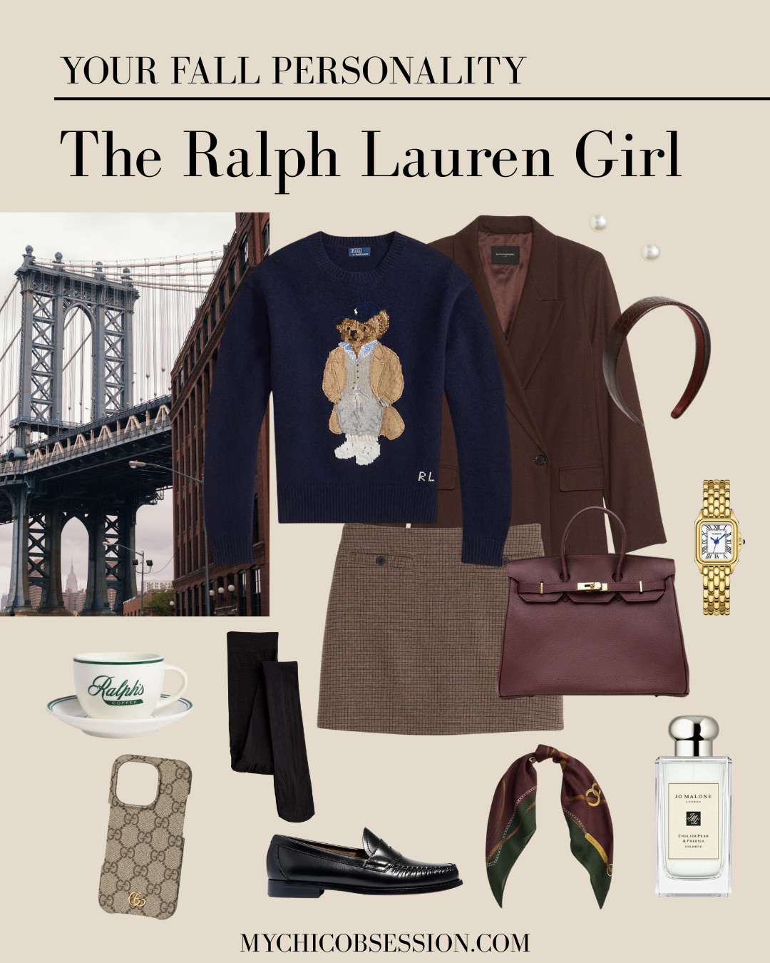 The Ralph Lauren girl styles fall outfits with classic styles like blazers, loafers, cozy knits, leather details, and vintage-inspired accessories. 

 #LTKSeasonal #LTKShoeCrush #LTKItBag