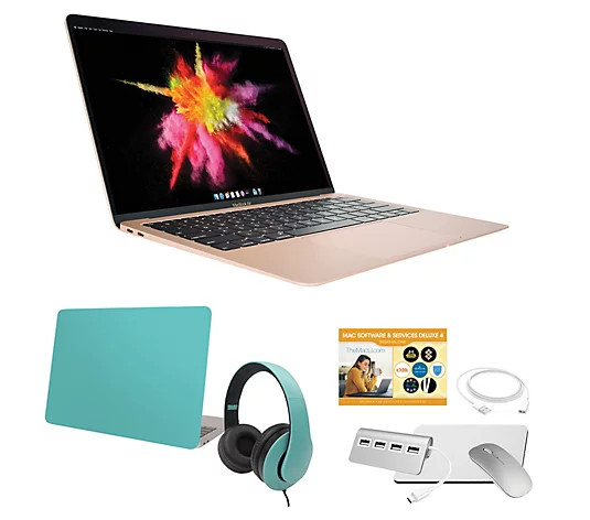 Apple MacBook Air 13" M1 256GB with Voucher and Accessories - QVC.com | QVC