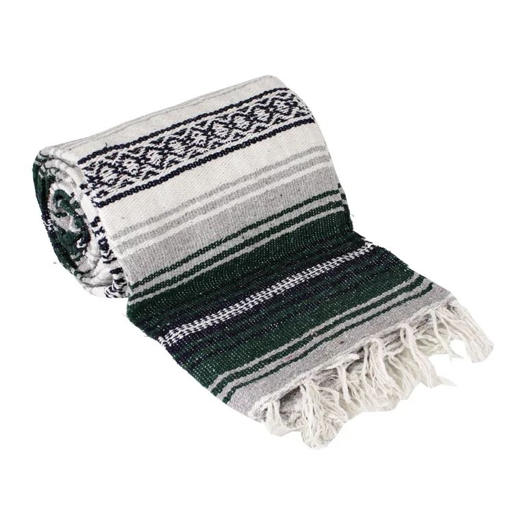 Authentic Mexican Falsa Yoga Blanket | Walmart (US)