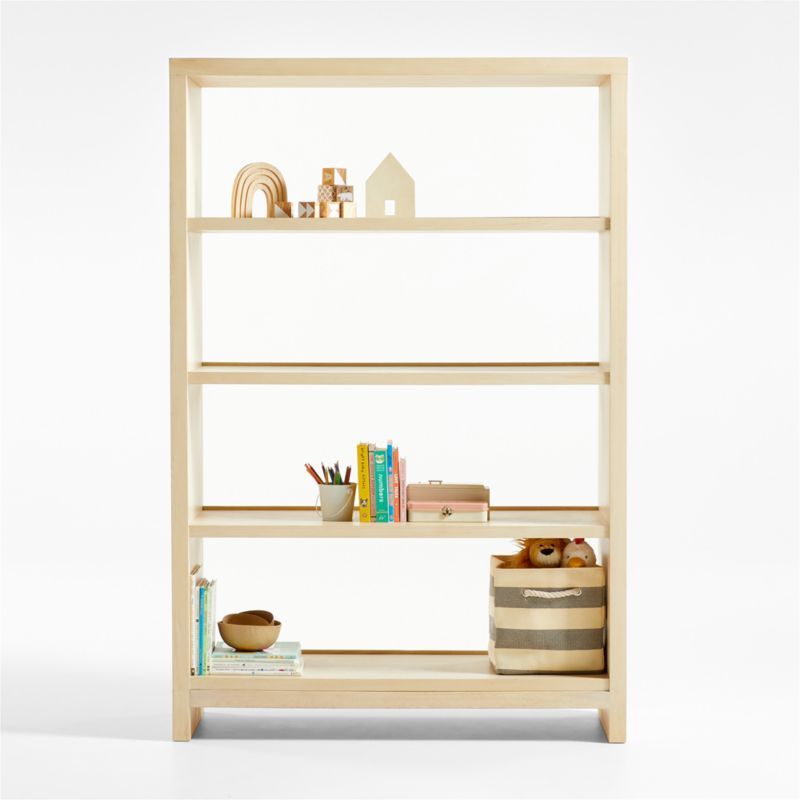 Rook 4-Shelf Bookcase + Reviews | Crate & Kids | Crate & Barrel