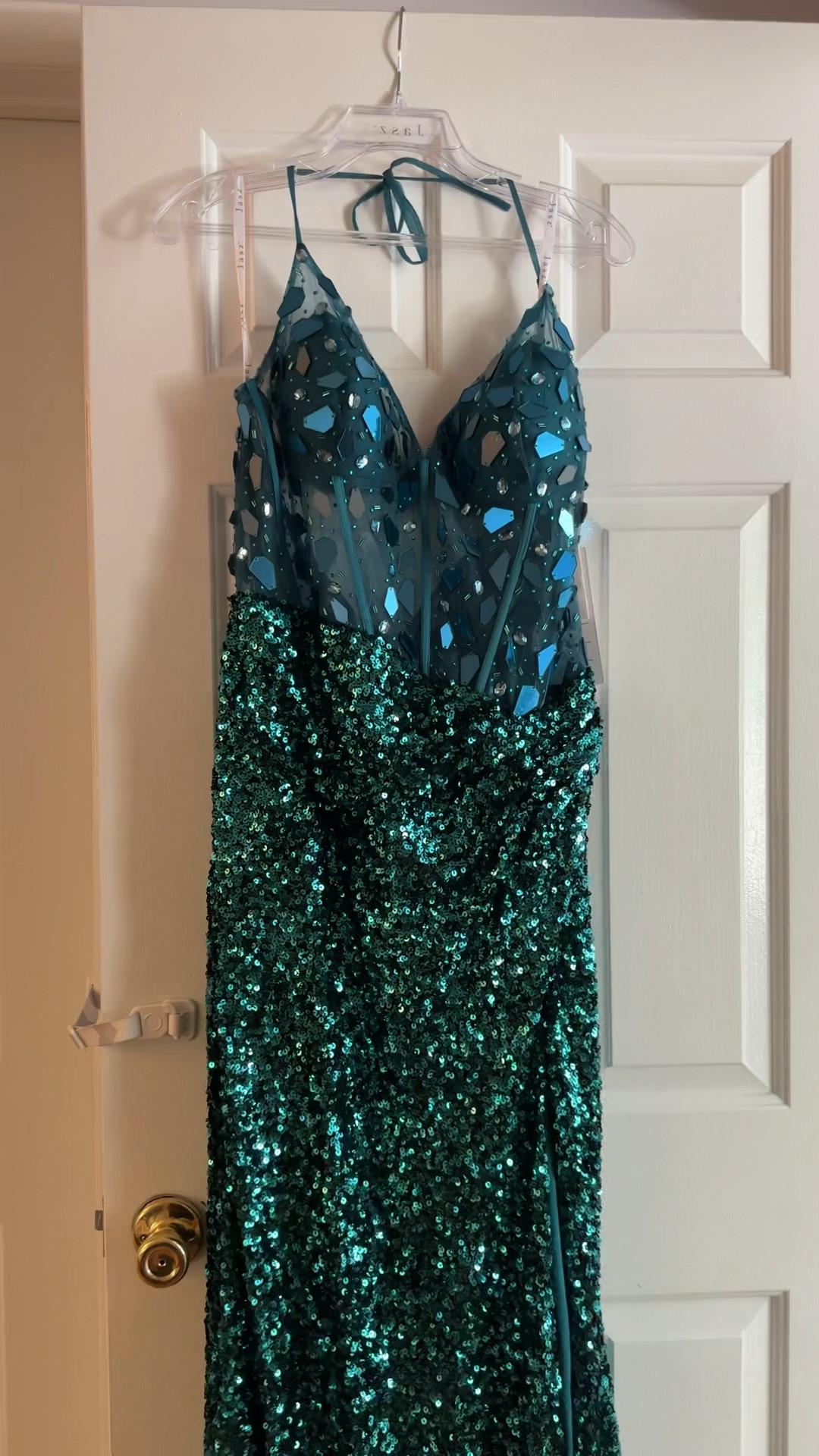 Jasz couture green teal mermaid dress. Evening dress wedding guest dress prom dress 

#LTKstyletip #LTKwedding #LTKcurves
