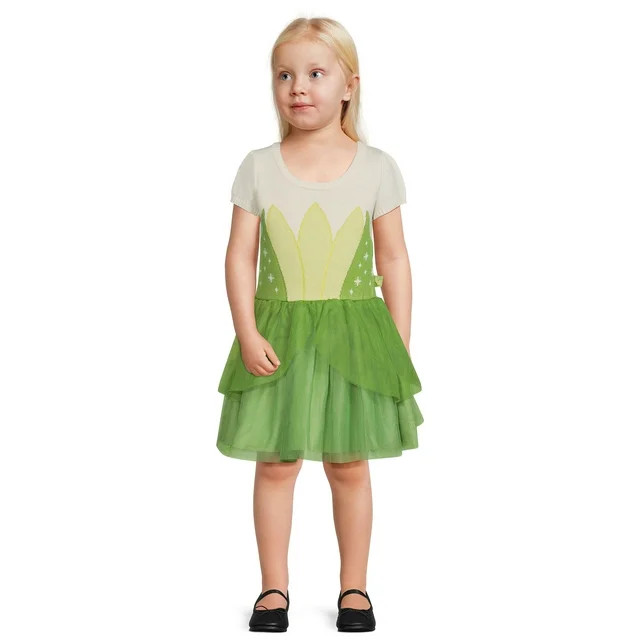 Disney Toddler Girls Princess Tiana Cosplay Dress, Sizes 12M-5T | Walmart (US)