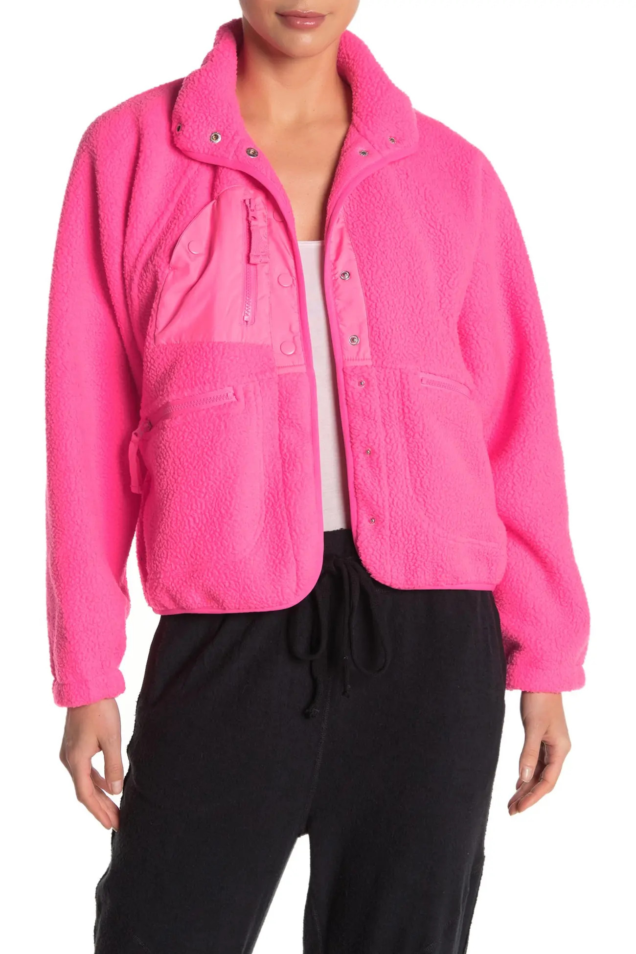 Free People FP Movement | Hit The Slopes Fleece Jacket | Nordstrom Rack | Nordstrom Rack