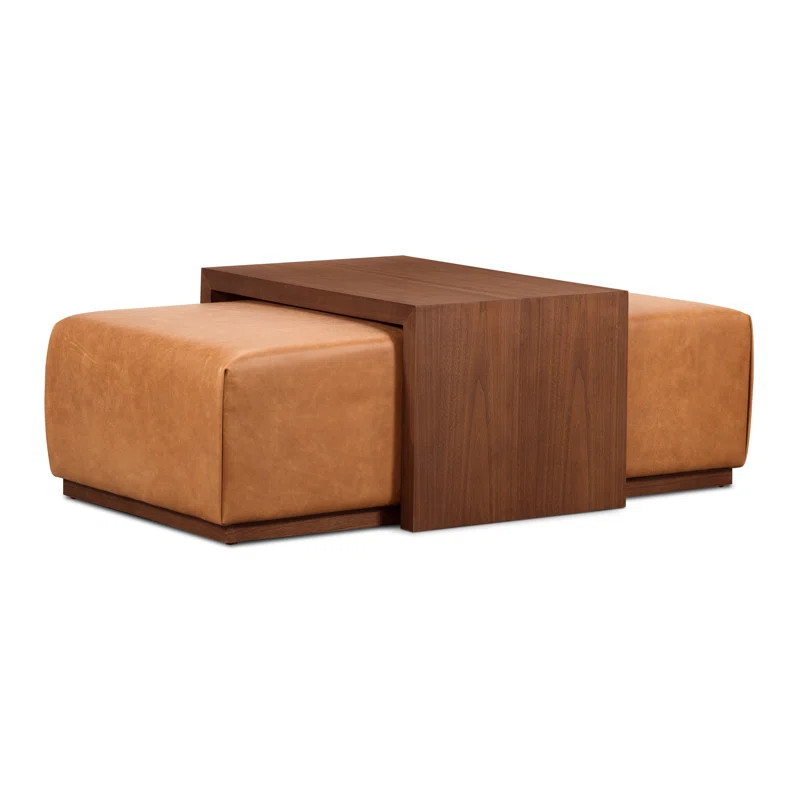 Leather Ottoman | Wayfair North America