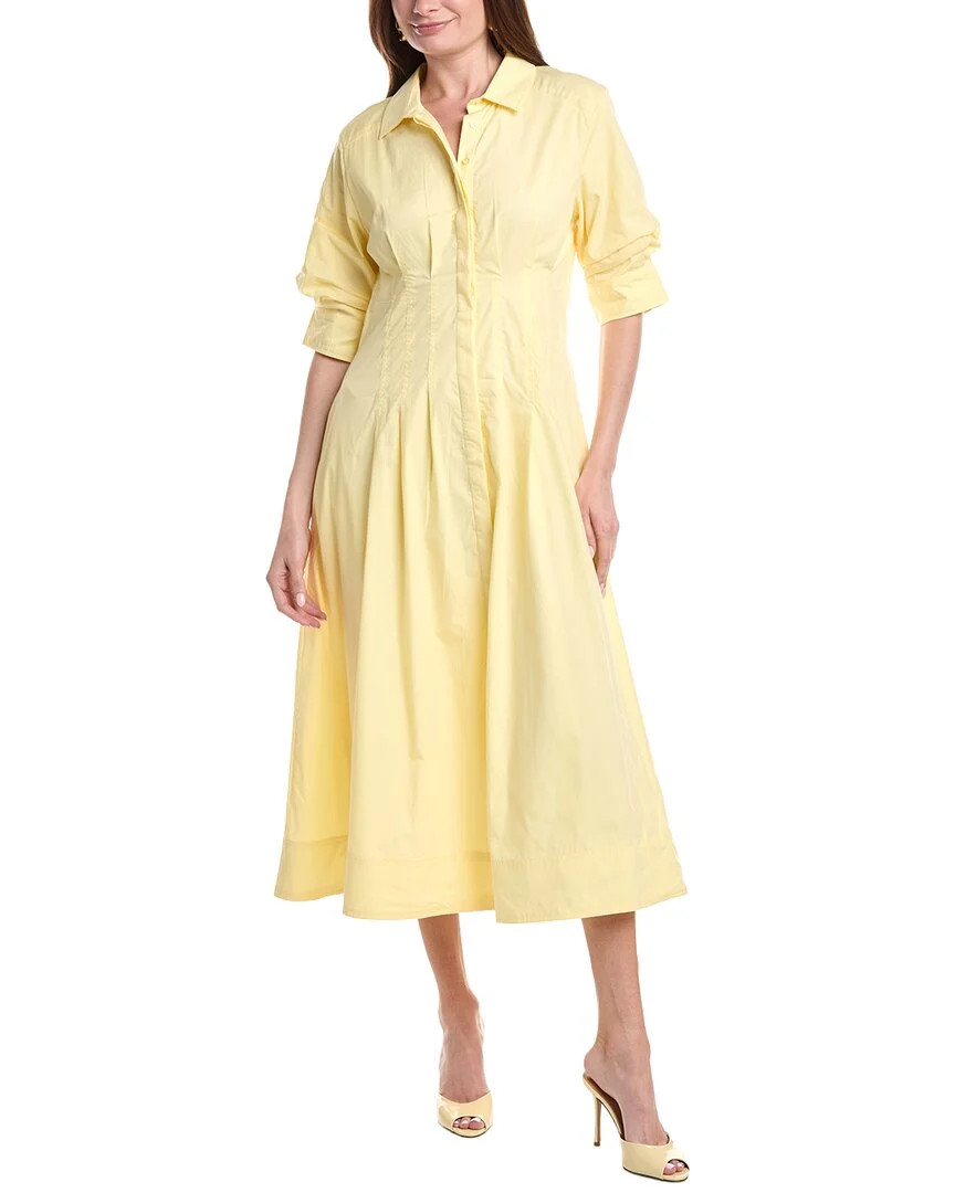 Vince Camuto Pleated Shirtdress | Shop Simon