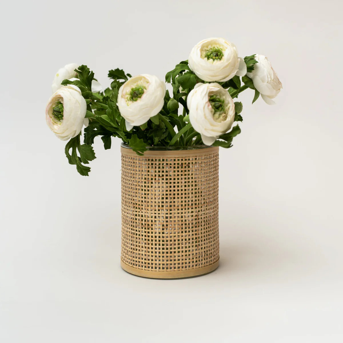 Rattan Wrapped Vase | The Addison West