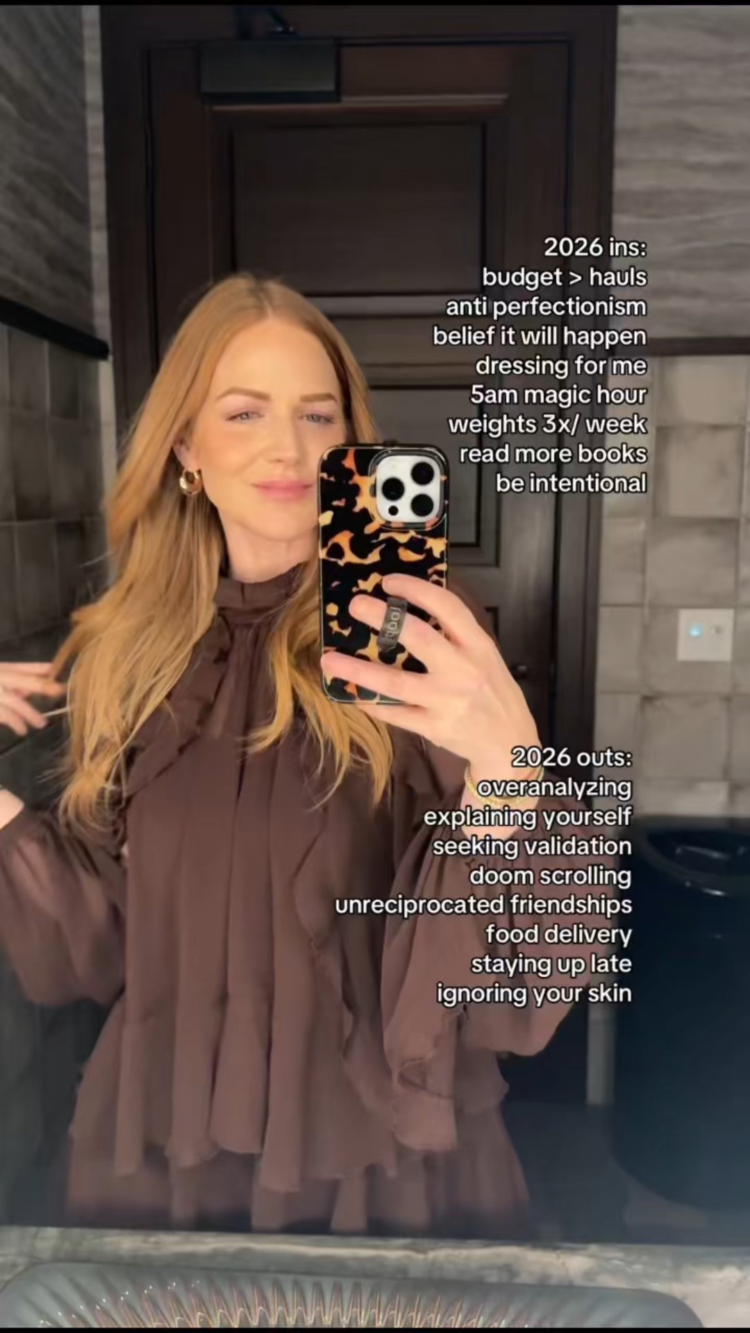 My ins and outs of 2026 that noone asked for. Who’s with me though?

Dress is by Commense and actually 2 pieces. A great one for all body types.

Winter outfit | 2026 goals | winter dress | winter outfit ideas