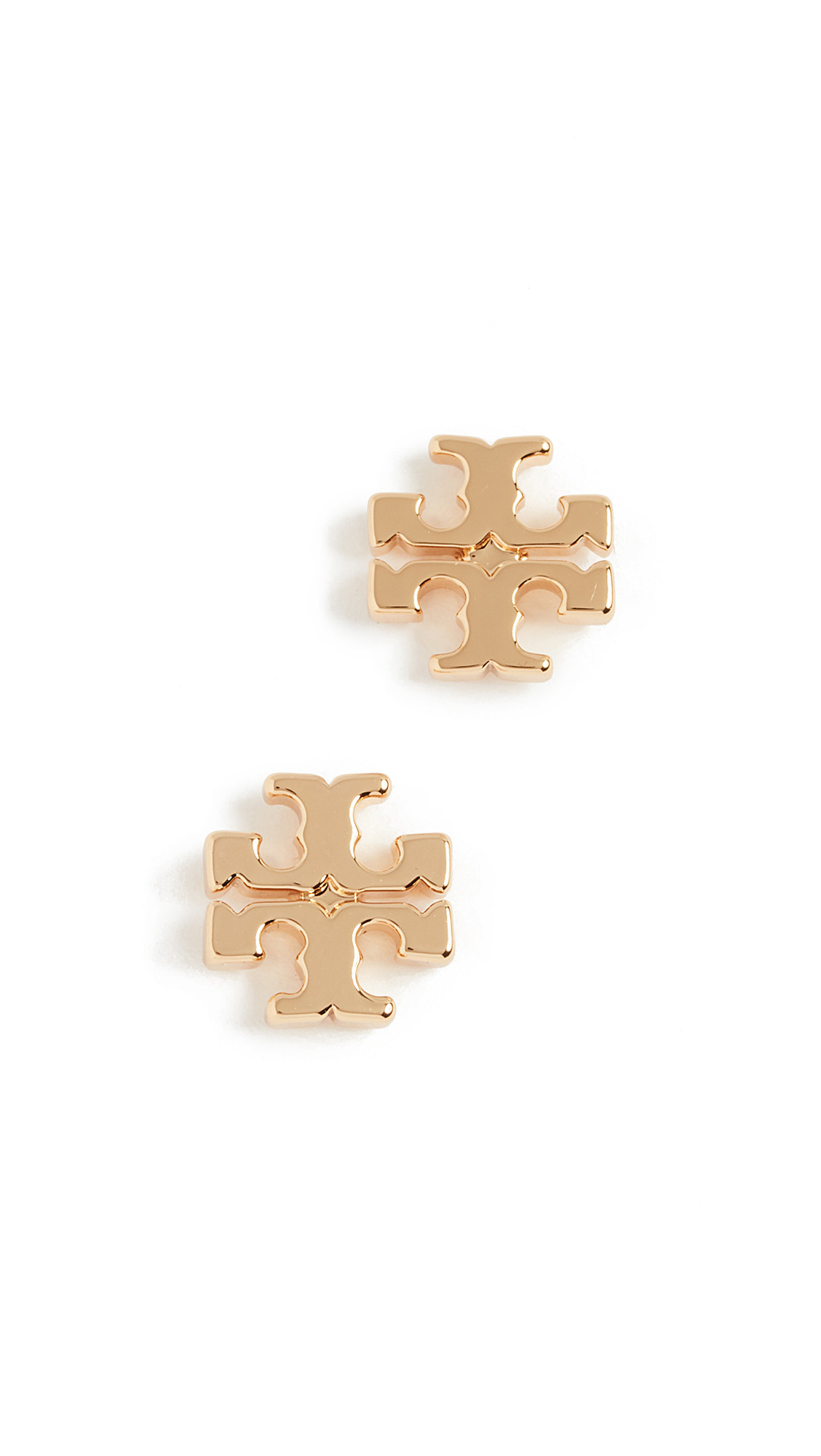 Tory Burch Logo Stud Earrings | Shopbop