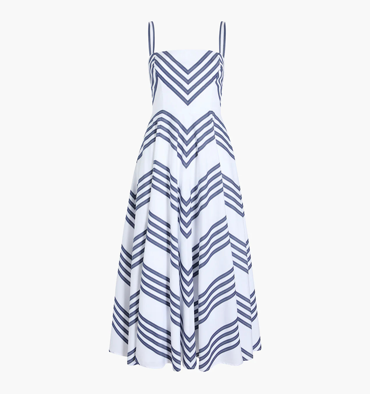 The Margot Dress - Navy Stripe | Hill House Home