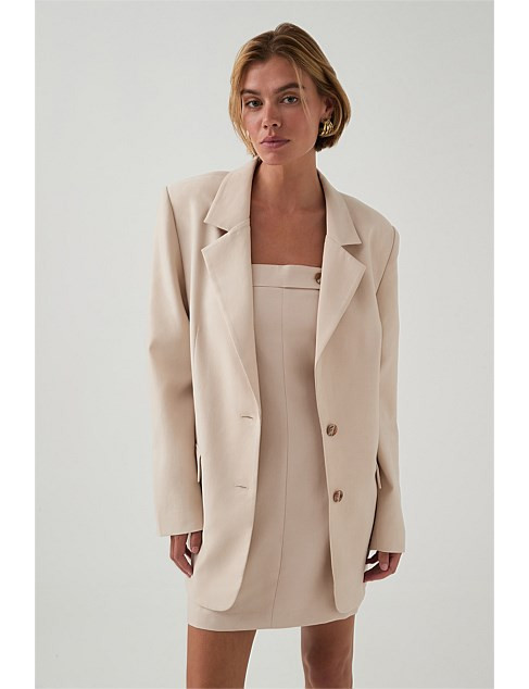 Aje Studio Lucine Oversized Blazer | David Jones | David Jones (Australia & New Zealand)