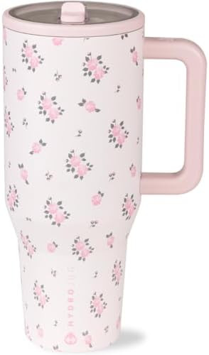 HydroJug Traveler - 40 oz Water Bottle with Handle & Flip Straw - Fits in Cup Holder, Leak Resist... | Amazon (US)