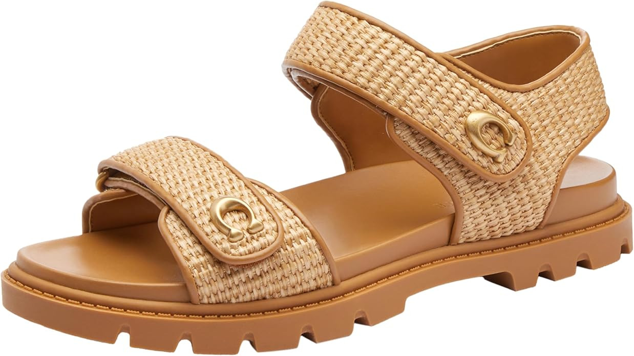 Coach Women's Brynn Sandal Flat | Amazon (US)