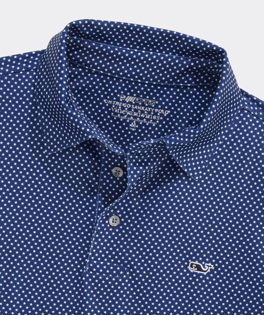 Boys' Printed Sankaty Performance Polo | vineyard vines