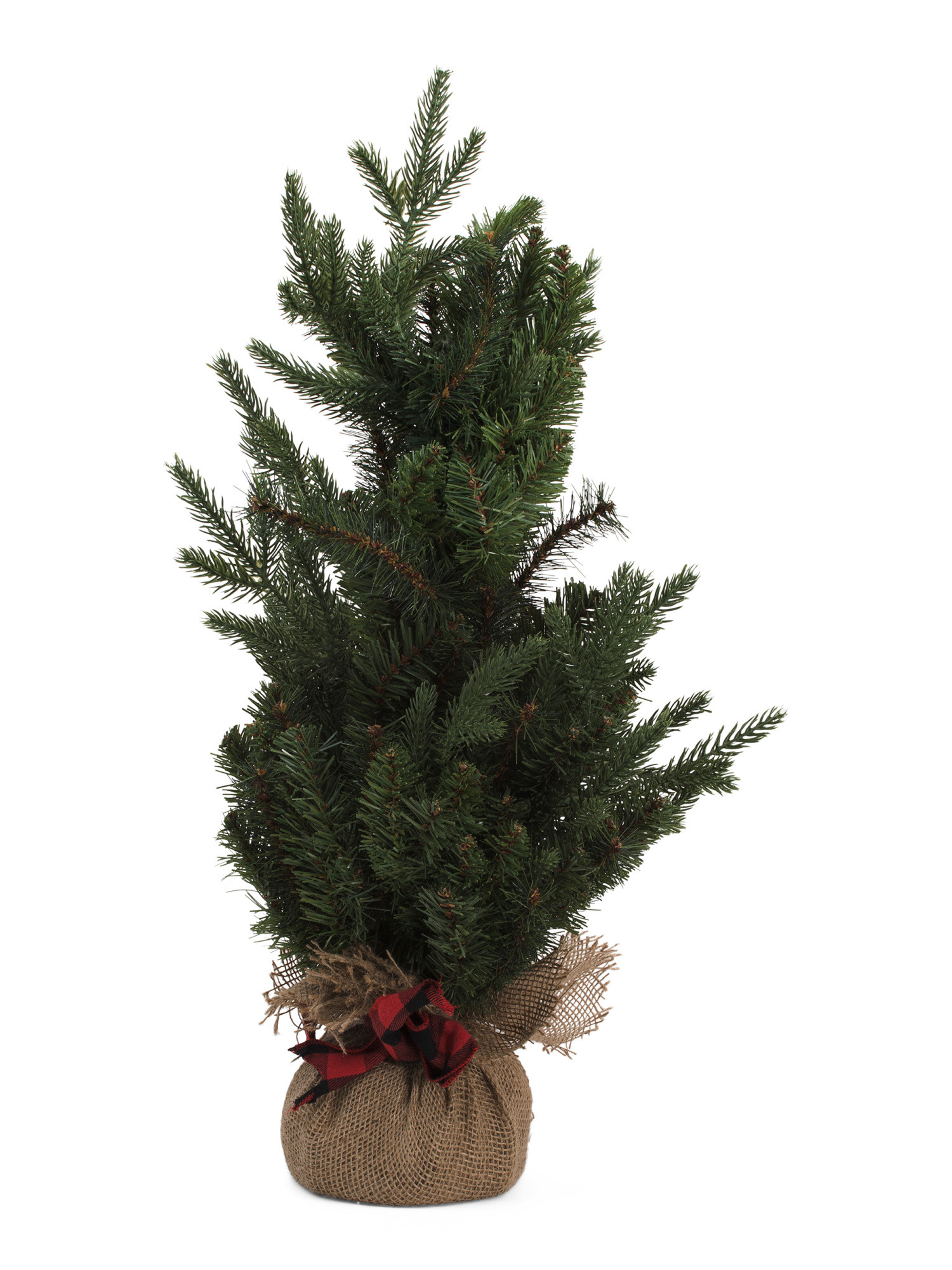 24in Tree In Burlap Buffalo Checkered Bow | Plants & Planters | Marshalls | Marshalls