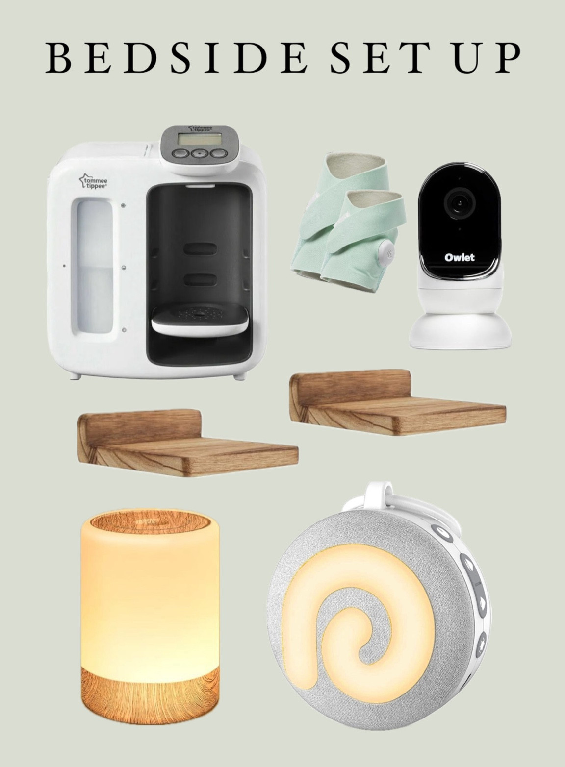 My newborn bedside set up!

#LTKbump #LTKkids #LTKbaby